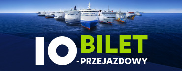 Bilet 10-przejazdowy | z Gdańska i Świnoujścia