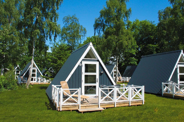 Hasle Hytteby - małe domki na Bornholmie 