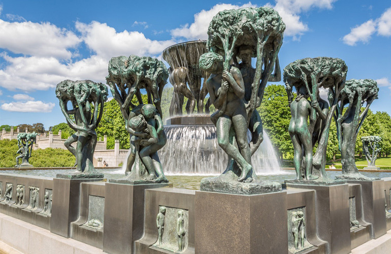 Oslo - Park Nagich Rzeźb Gustava Vigelanda