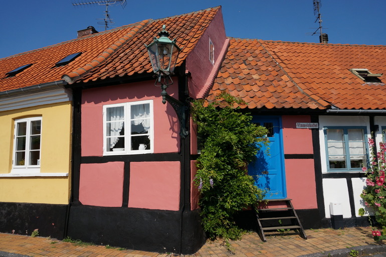 Bornholm - Ronne - najmniejszy dom na wyspie