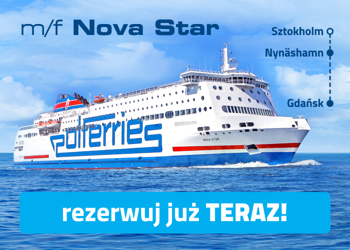 Rozkład rejsów i cennik na linii Gdańsk - Nynäshamn 